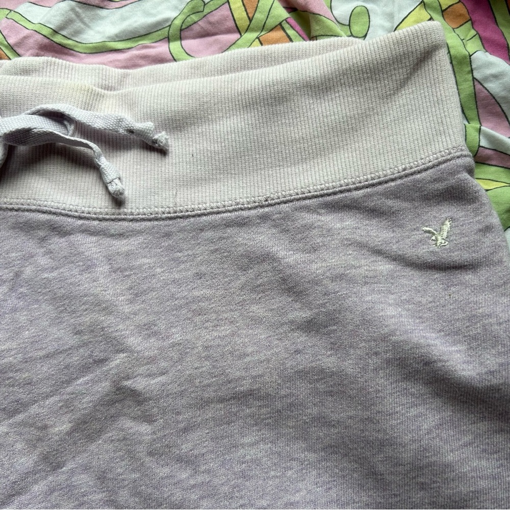 American Eagle Outiftters loungewear mini skirt, adjustable waist, size xs - Picture 2 of 5